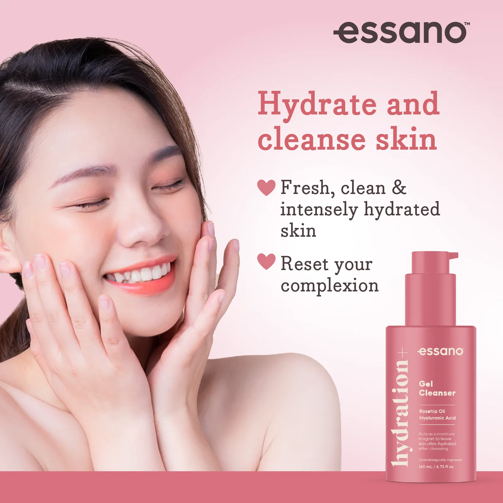 Essano Hydration  Gel Cleanser 140ml