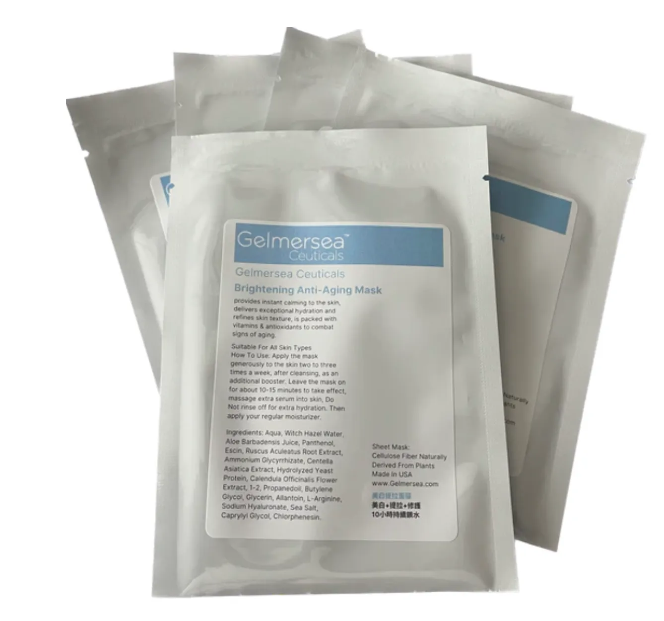 Gelmersea Ceuticals Brightening Anti-Aging Mask (5 units)