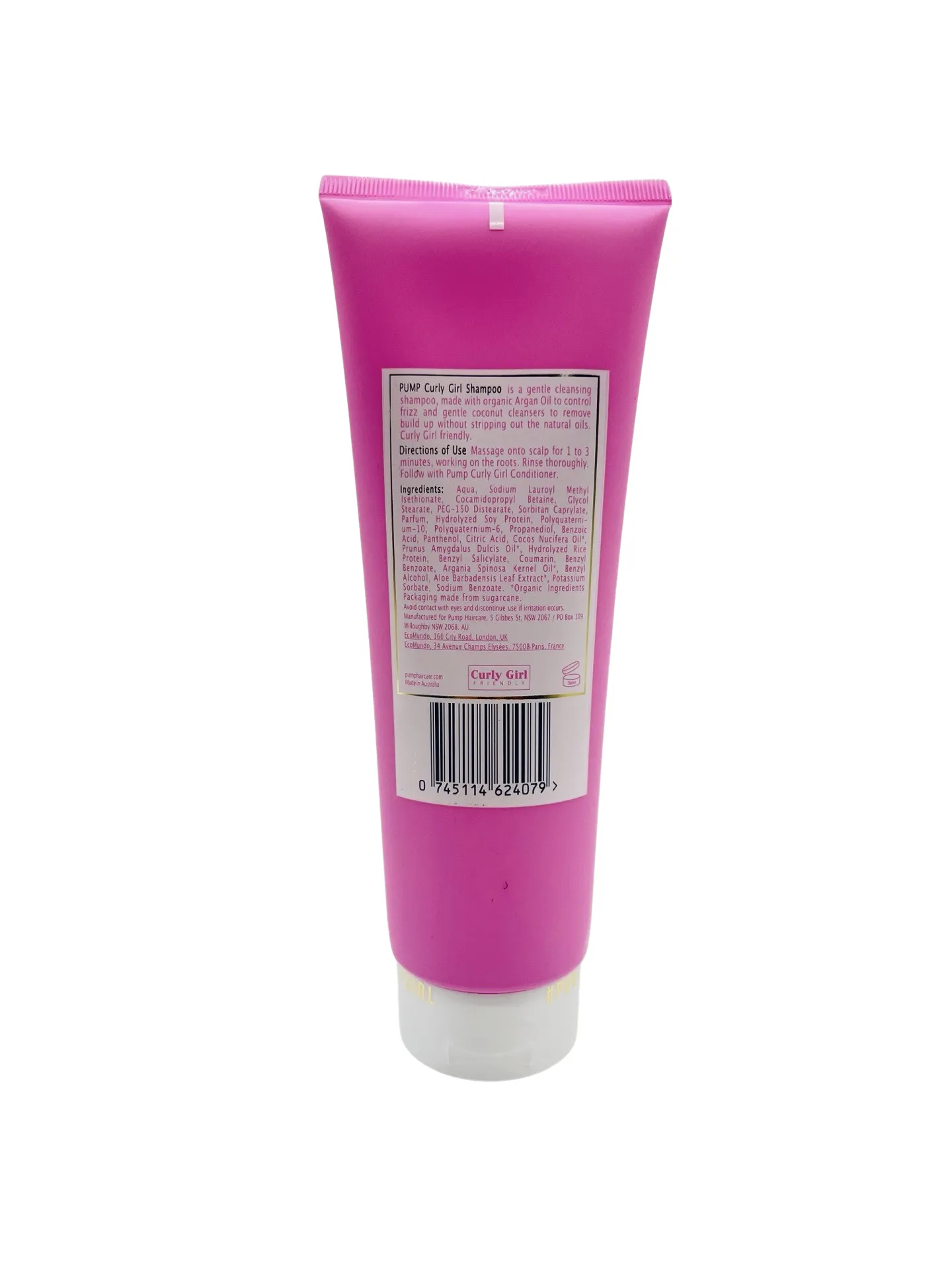 Pump Hair Care Curly Girl Shampoo 250ml