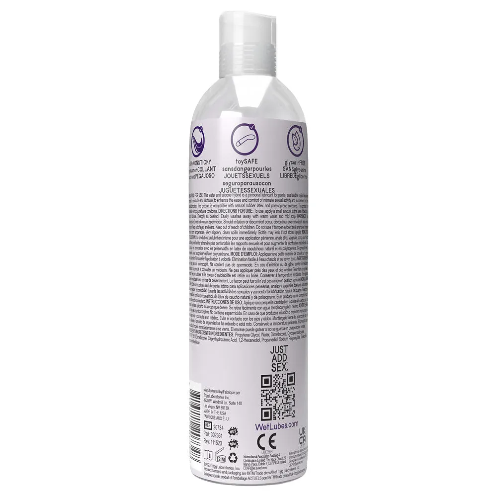 Wet Hybrid - Water and Silicone Lubricant 4 Oz